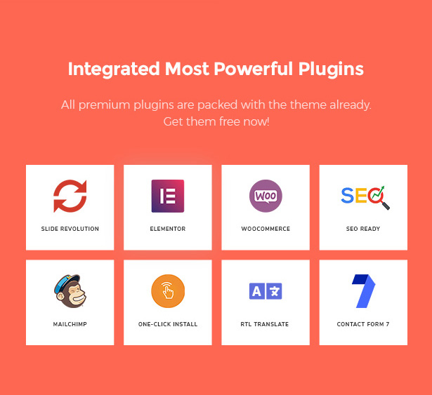Included Plugins in Startor Best Business WordPress Theme For Startups