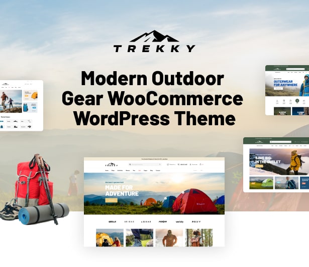 Trekky – Outdoor Gear WooCommerce Theme