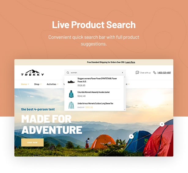 Trekky – Outdoor Gear WooCommerce Theme