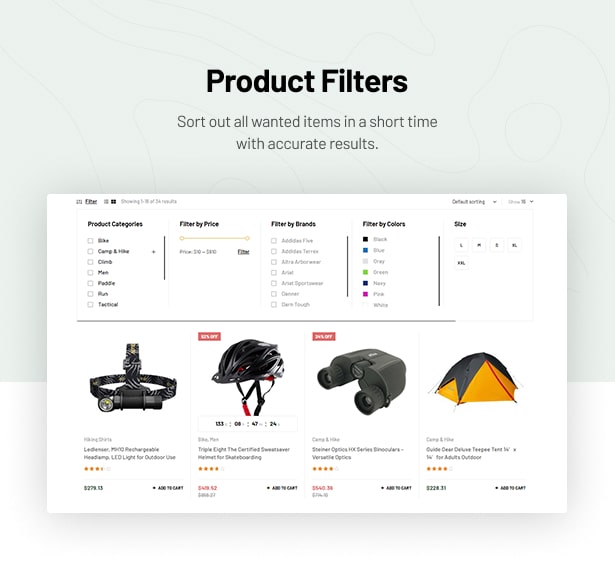 Trekky – Outdoor Gear WooCommerce Theme