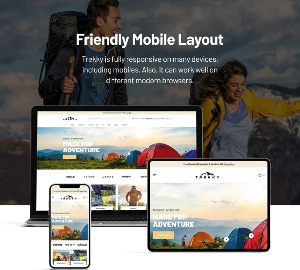 Trekky – Outdoor Gear WooCommerce Theme