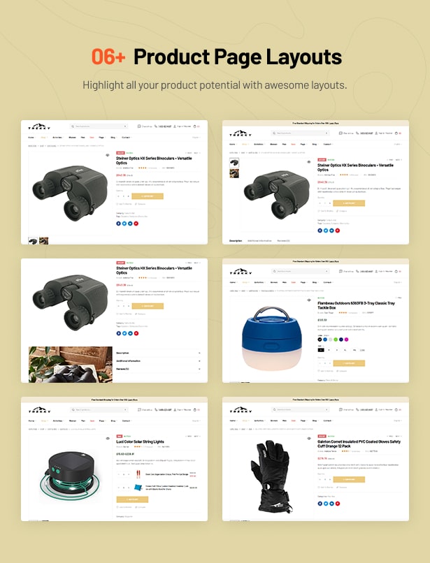 Trekky – Outdoor Gear WooCommerce Theme