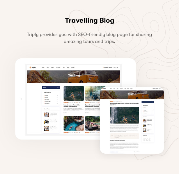 Triply - Tour Booking WordPress Theme