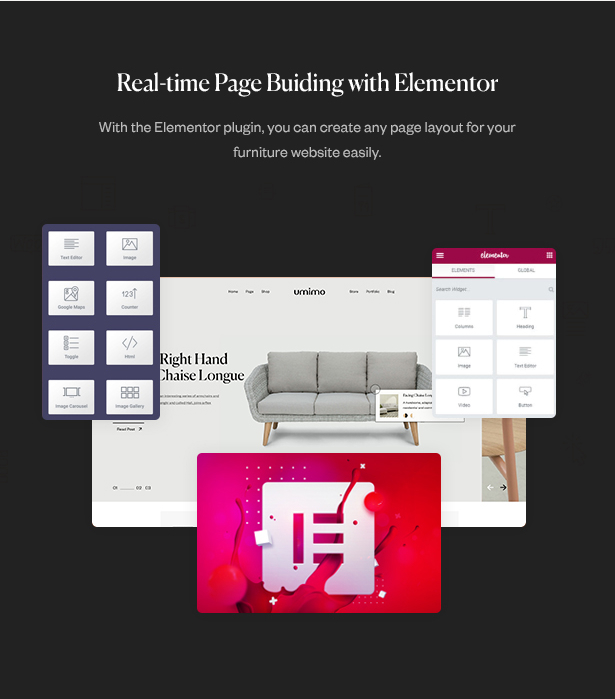 Umimo - Furniture Store WordPress Theme