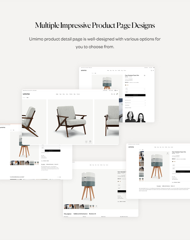 Umimo - Furniture Store WordPress Theme