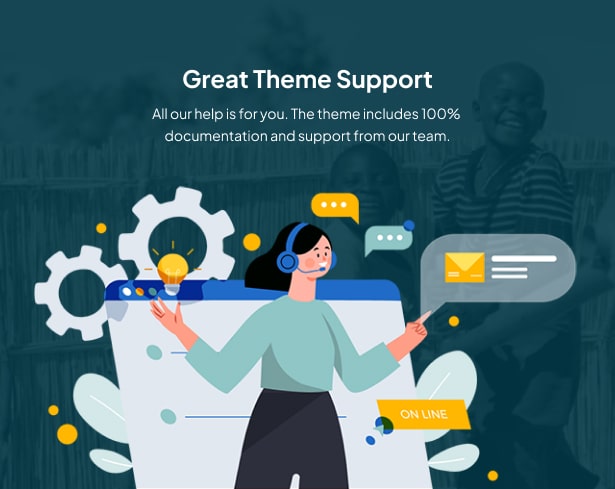 WiHelp - Nonprofit Charity WordPress Theme Documentation & Support