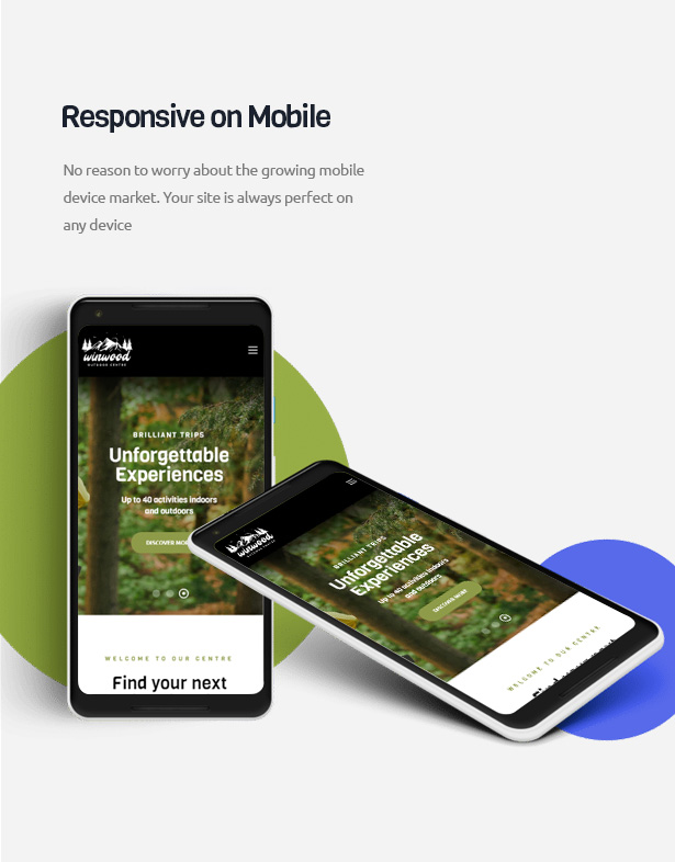 Winwood - Mobile Responsive Outdoor Adventure WordPress Theme