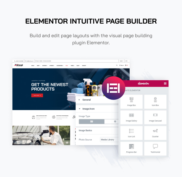 Xprocal - Car Care WooCommerce Theme - Elementor Page Builder