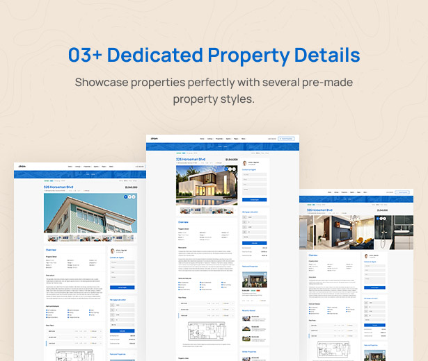 Zihom Real Estate WordPress Theme - Propery Details