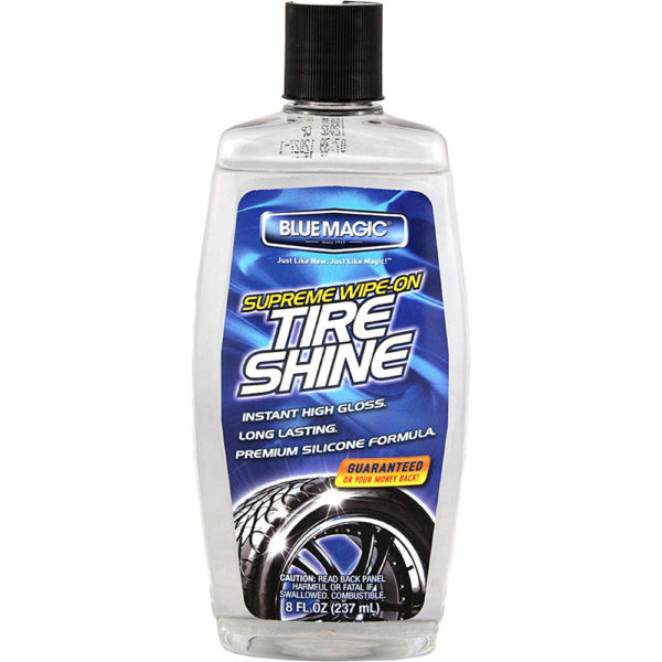 Blue Magic 690-06PK Supreme Wipe-On Tire Shine - 4 oz, (Pack of 6)