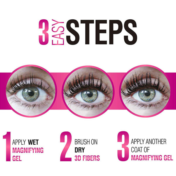 400X Silk Fiber Lash Mascara by Mia Adora - Best Way to Add Volume & Length to Your Natural Eyelashes Instantly - Waterproof Smudge-proof Tear-proof Non-toxic Hypoallergenic Cruelty Free (Black) - Image 3