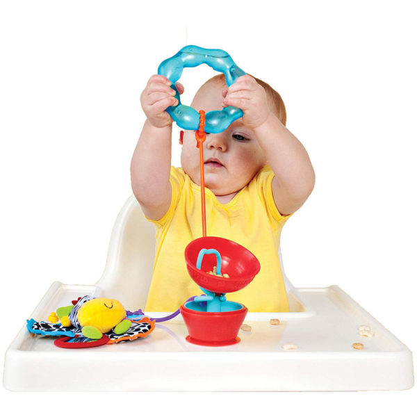 Grapple Suction High Chair Baby Toy Holder Leash