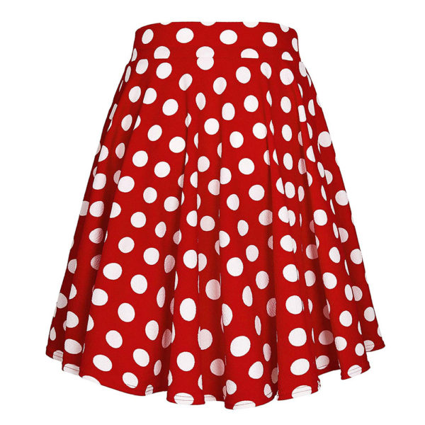 Urban CoCo Women's Basic Versatile Stretchy Flared Casual Mini Skater Skirt - Image 3