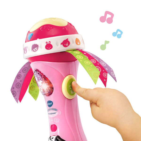 VTech Baby Babble and Rattle Microphone - Image 4