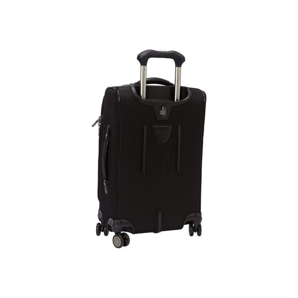 Travelpro Luggage Crew 11 21" Carry-on Expandable Spinner w/Suiter and USB Port, Black - Image 4