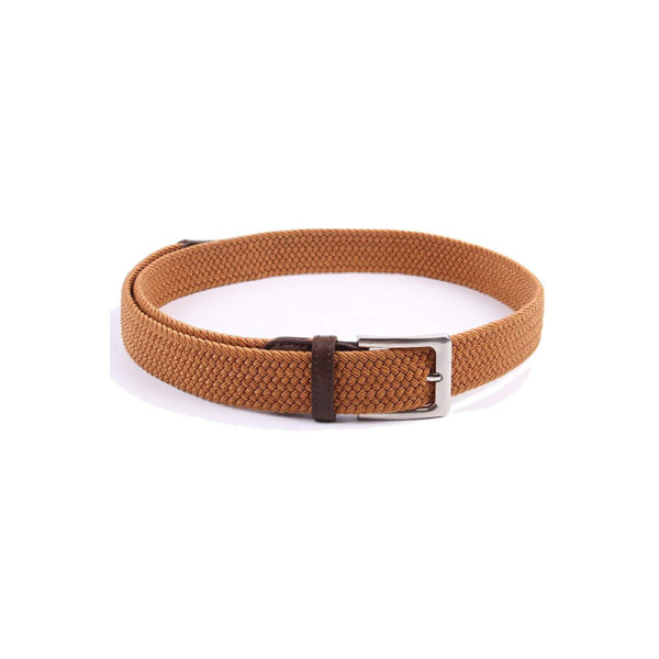 Canvas Elastic Fabric Woven Stretch Multicolored Braided Belts - Image 3