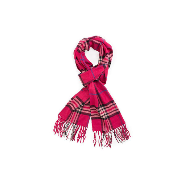 Plum Feathers Super Soft Luxurious Cashmere Feel Winter Scarf