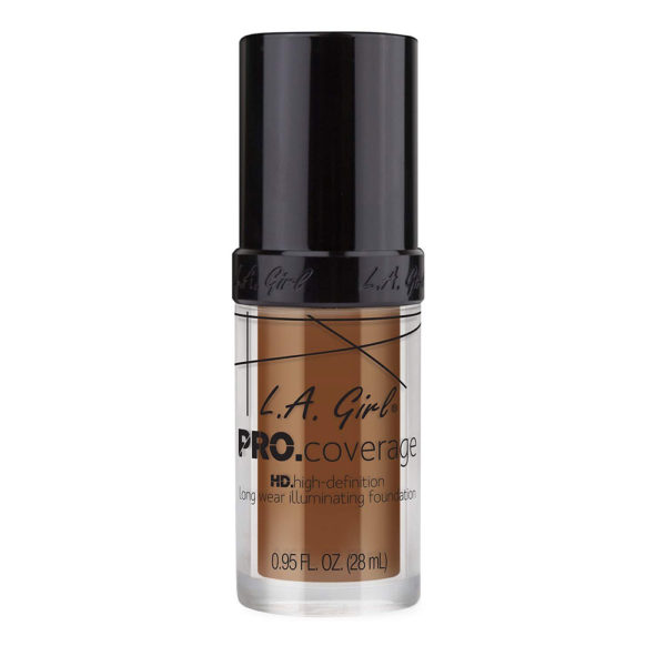 L.A. Girl Pro Coverage Liquid Foundation, White, 0.95 Fluid Ounce