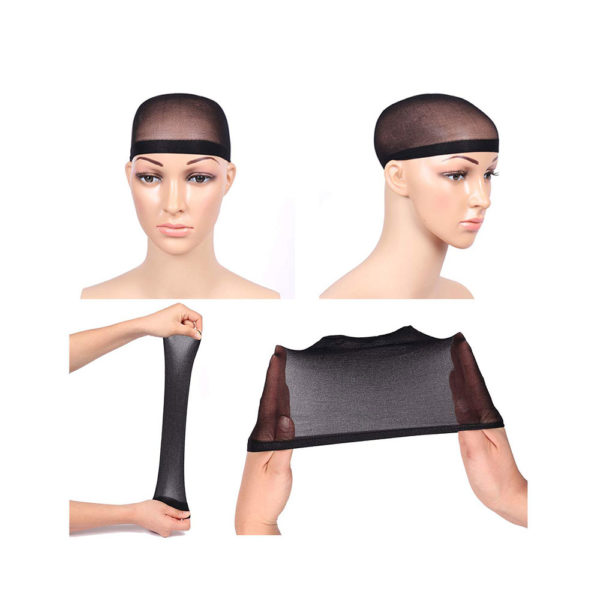 2 Pack Stocking Wig Cap 2 Pcs Per Pack Neutral Nude Color
