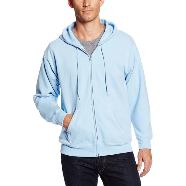 Hanes Men's Full-Zip EcoSmart Fleece Hoodie