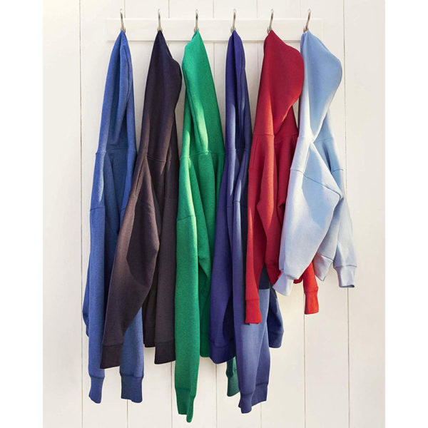 Hanes Men's Full-Zip EcoSmart Fleece Hoodie - Image 4
