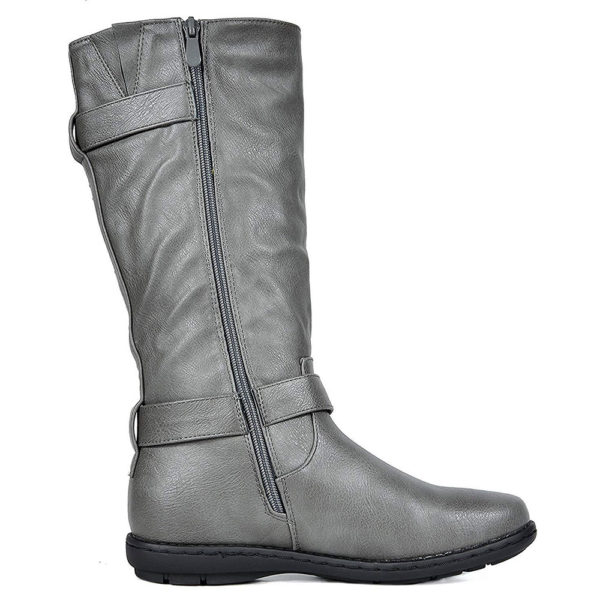 DREAM PAIRS Women's Faux Fur-Lined Knee High Winter Boots - Image 3