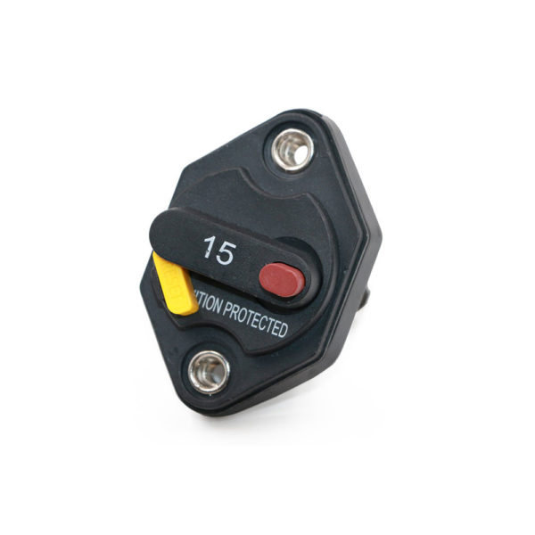 T Tocas 40 Amp Surface-Mount Circuit Breakers with Manual Reset, 12V- 72V DC, Waterproof (40A)