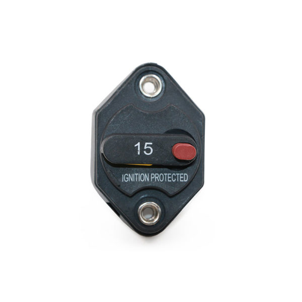 T Tocas 40 Amp Surface-Mount Circuit Breakers with Manual Reset, 12V- 72V DC, Waterproof (40A) - Image 2