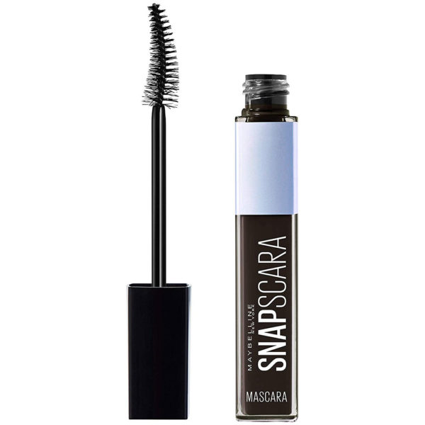 Maybelline New York Snapscara Washable Mascara, Pitch Black, 0.34 Fluid Ounce, 1 Count