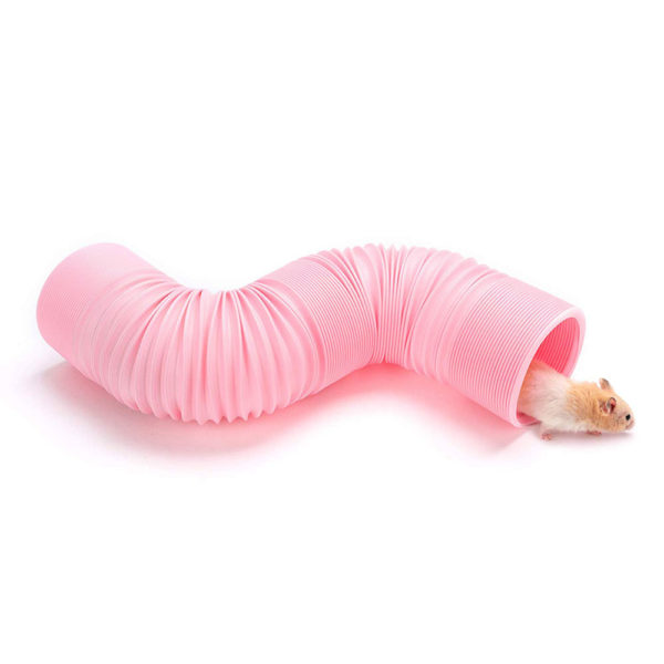 Niteangel Small Pet Fun Tunnel, 39 x 4 inches - Fit Adult Ferrets and Rats