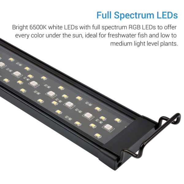 NICREW SkyLED Aquarium Light Planted Tanks, Full Spectrum Freshwater Fish Tank Light - Image 3