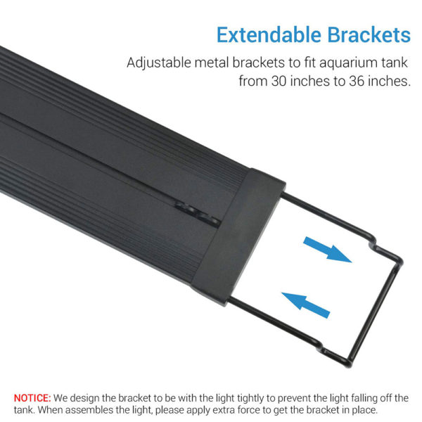 NICREW SkyLED Aquarium Light Planted Tanks, Full Spectrum Freshwater Fish Tank Light - Image 4