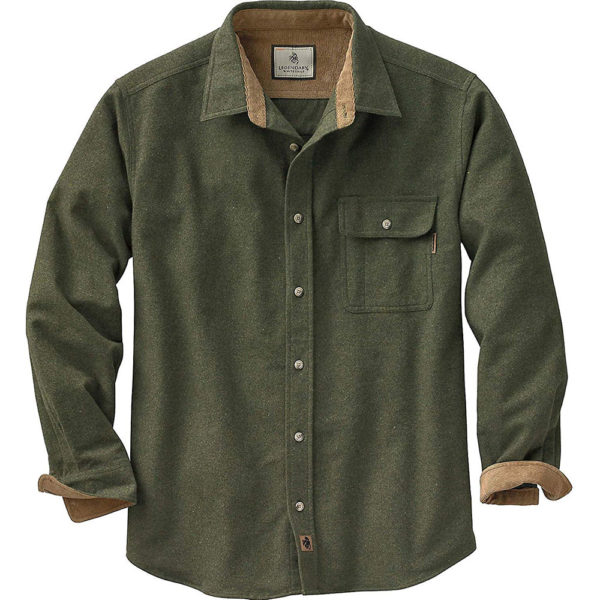 Legendary Whitetails Men's Buck Camp Flannel Shirt