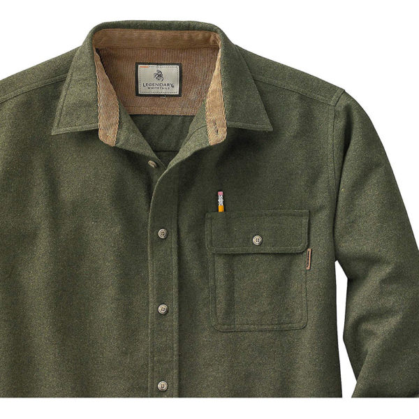 Legendary Whitetails Men's Buck Camp Flannel Shirt - Image 3