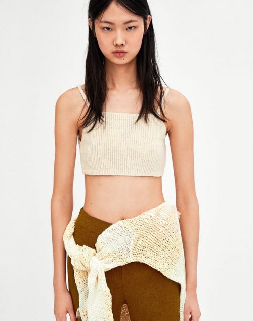 Printed V-Neck T-shirt