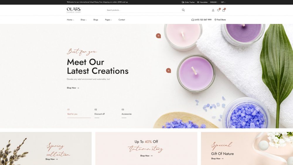 Olar - Handmande WordPress Theme
