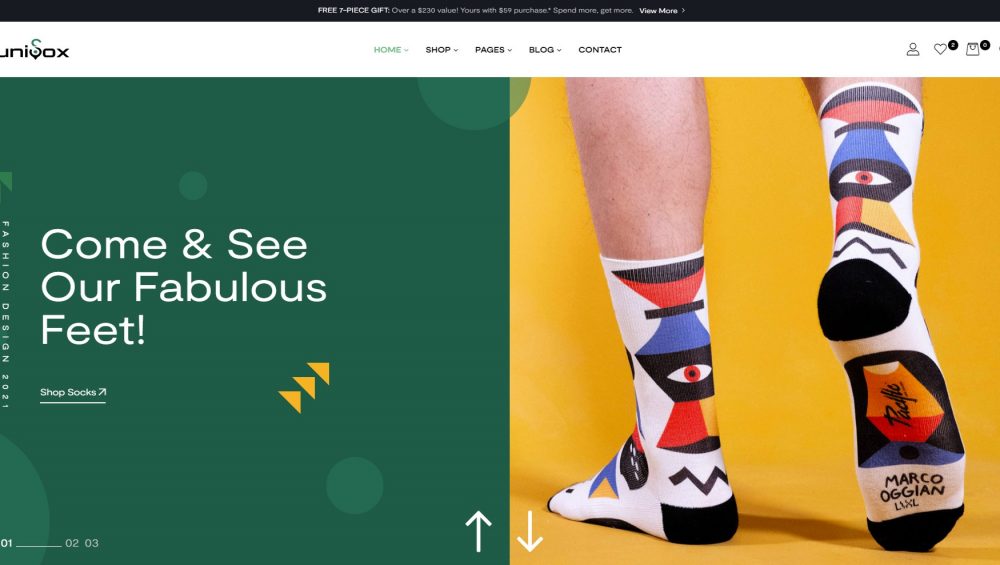 funisox ecommerce wordpress theme
