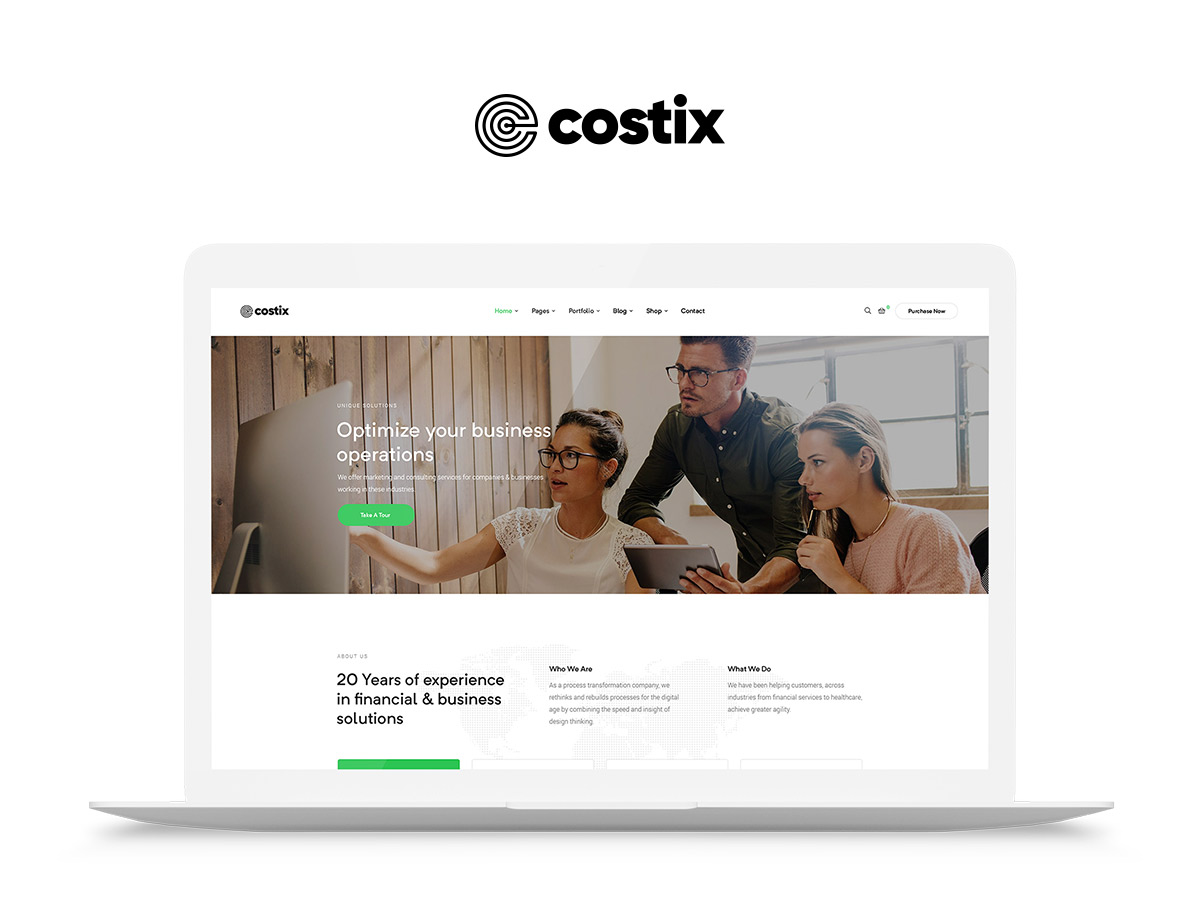 Costix - Creative Multipurpose WordPress Theme