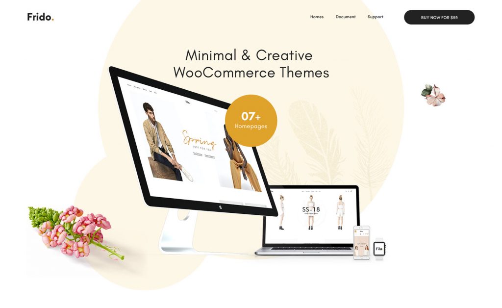 Frido Minimal WooCommerce WordPress Theme