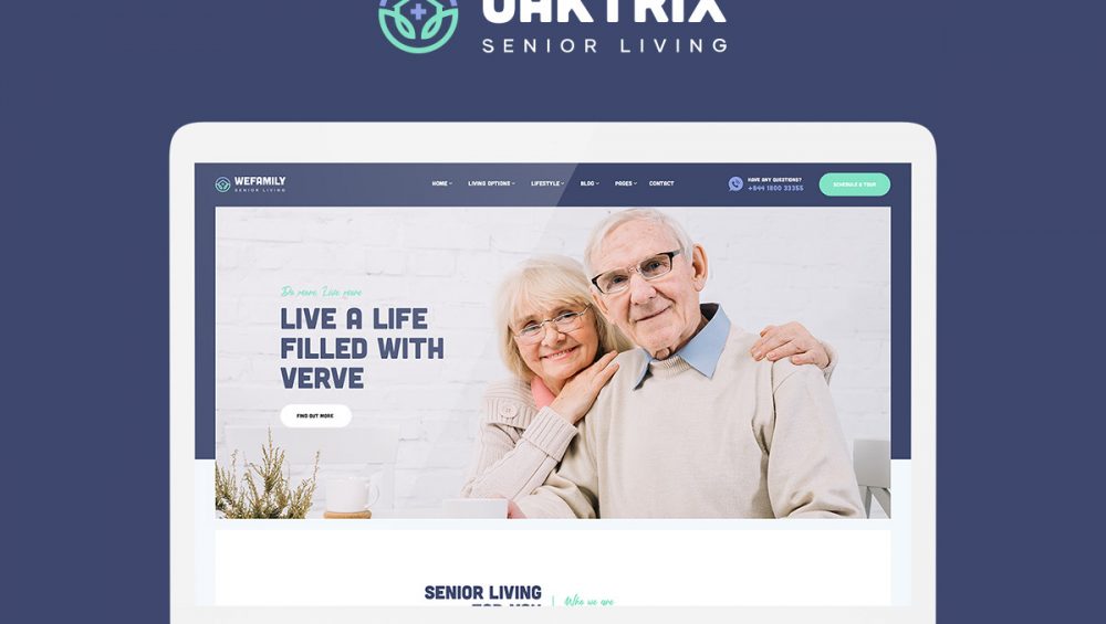 Oaktrix - Senior Care WordPress Theme