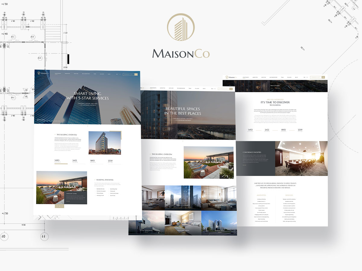 maisonco single property wordpress theme