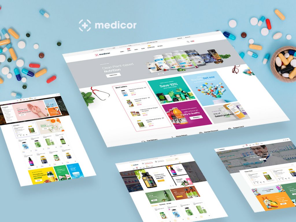 medicor medical clinic pharmacy woocommerce wordpress theme