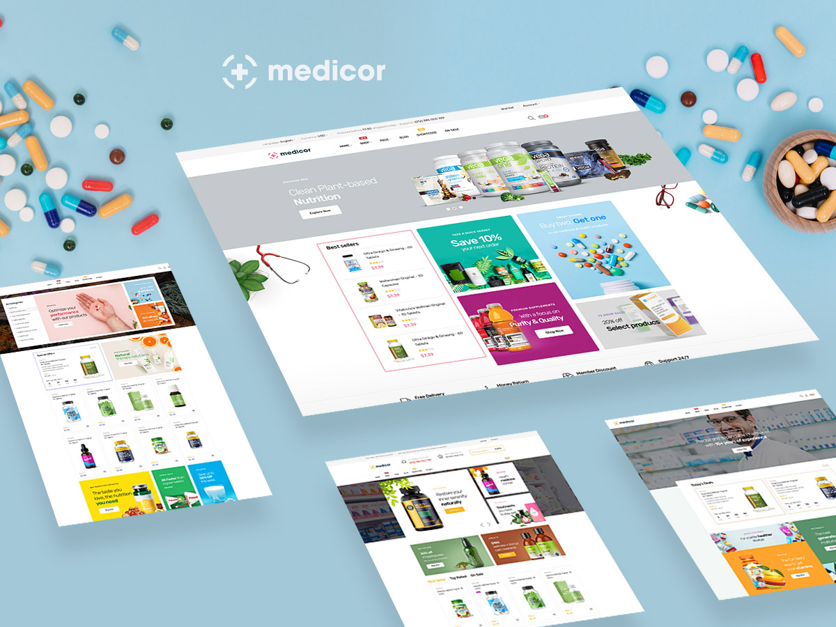 medicor medical clinic pharmacy woocommerce wordpress theme