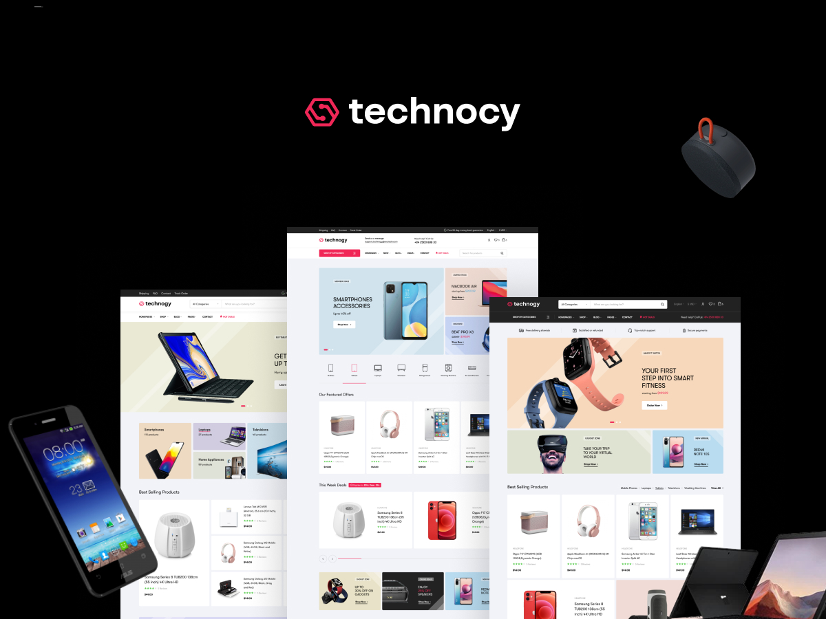 Technocy - Electronics Store WooCommerce Theme