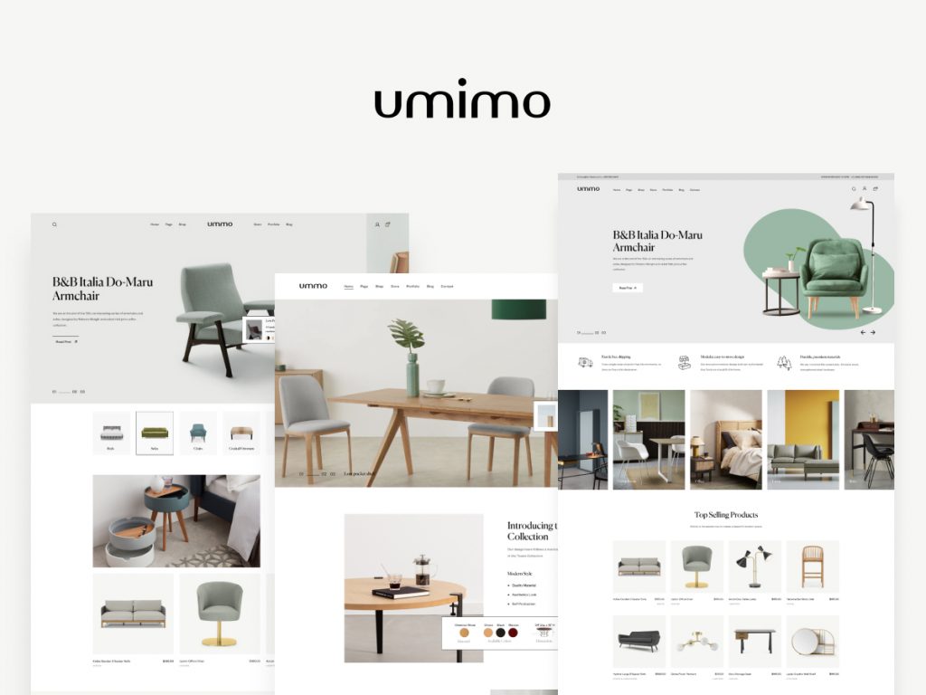 Umimo - Furniture Store WordPress Theme