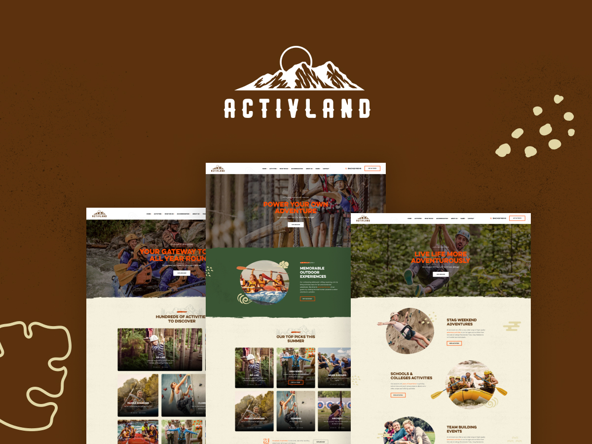 Activland - Outdoor Activities WordPress Theme