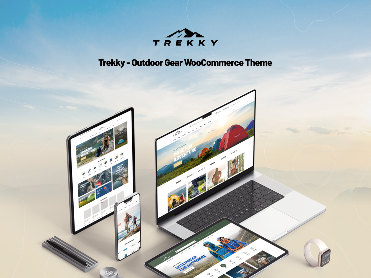 Trekky Outdoor Gear WooCommerce Theme